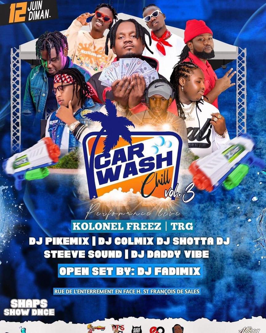 CAR WASH CHILL KOLONEL FREEZ RUE DE L'ENTERREMENT EN FACE ST FRANCOIS DE SALES JUNE 12, 2022