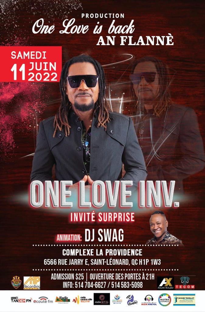 ONLE LOVE IS BACK AN FLANNE JUNE 11, 2022 LA PROVIDENCE