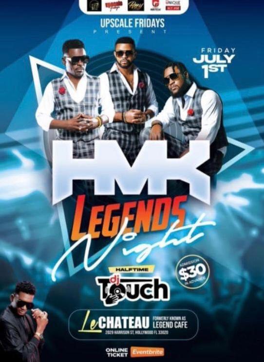 HMK LEGENDS NIGHT JULY 1ST 2022 LE CHATEAU